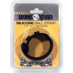 Boneyard Ball Strap en silicone Noir